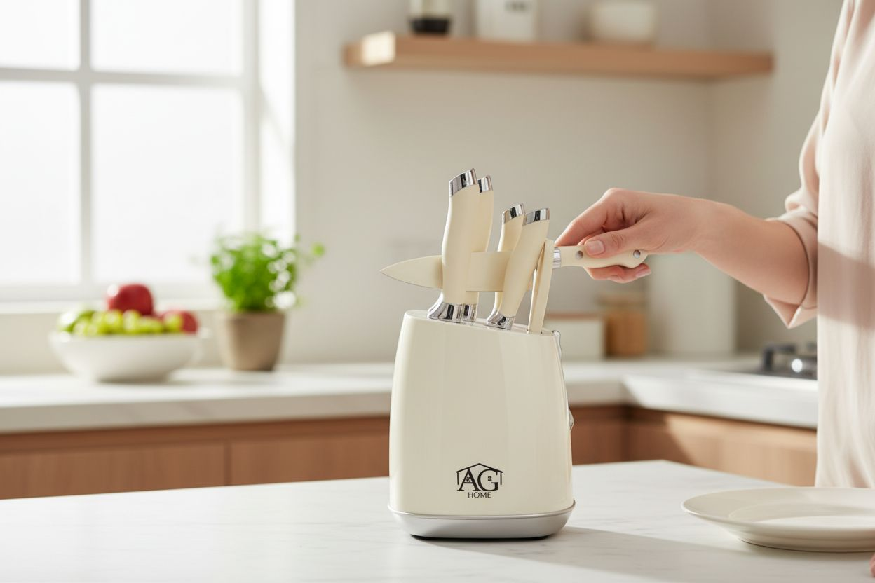 7 Piece Kitchen Knife Set