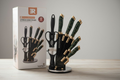 Premium German Steel Knife Set - 9 Piece