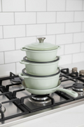 Ceramic Pot Set with Lid